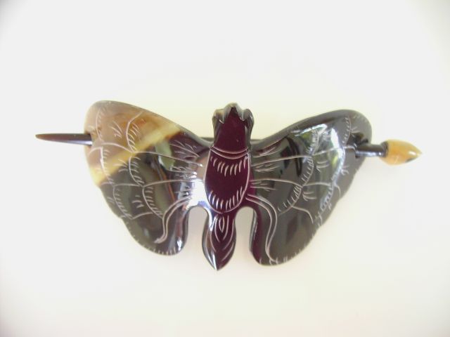 Barrette  pic papillon (modle 2)